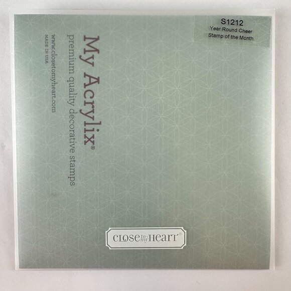My Acrylix Premium Quality Decorative Stamps Set - Year Round Cheer S1212 - Picture 2 of 2